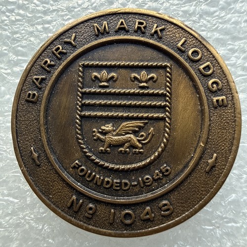 Welsh masonic token barry - welsh,