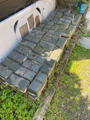 Granite double cobbles - double,