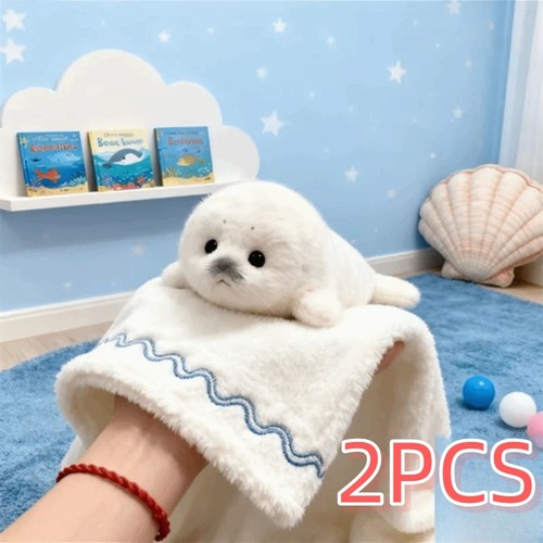 Pcs baby seal plush - 2,