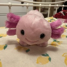 Build A Bear Exclusive Pink Axolotl Stuffed Plush Build-A-Bear Workshop