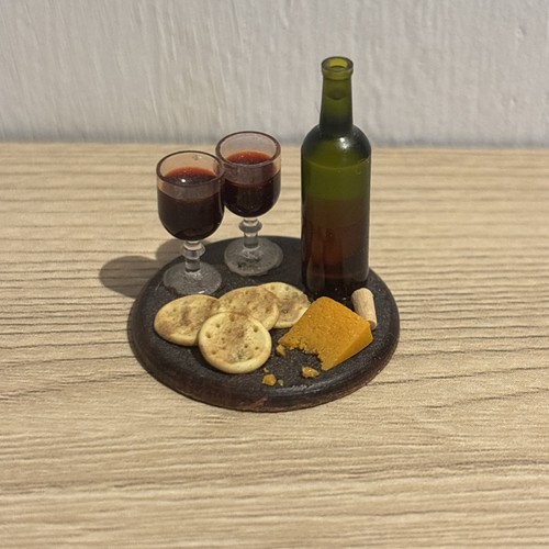 Dolls house miniature wine - house,