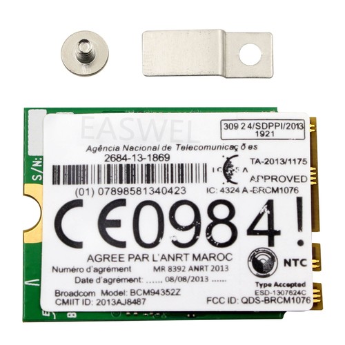 For broadcom bcm94352z ngff - broadcom,