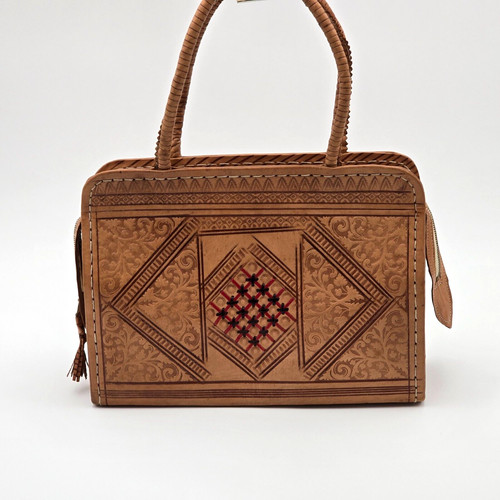 Vintage handmade hand tooled - vintage, hand-tooled