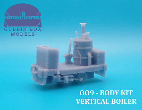 Vertical boiler locomotive - boiler,