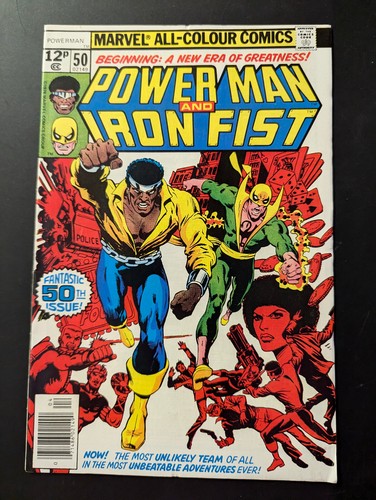 Power man and iron - power, fist