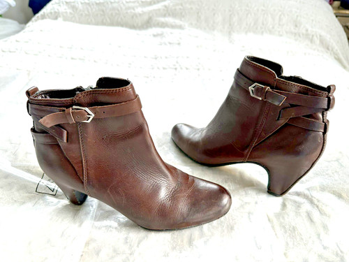 Sam edelman brown ankle boots - ankle,