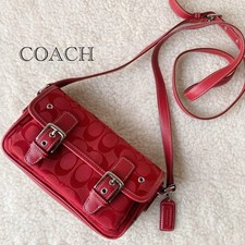COACH Signature Soho Red