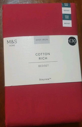 Cotton rich king size - m&s,