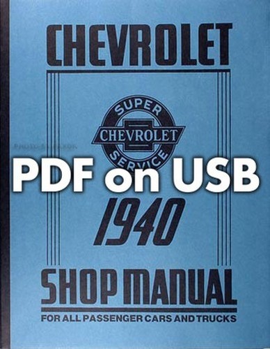 1939 1940 chevrolet workshop - chevrolet,