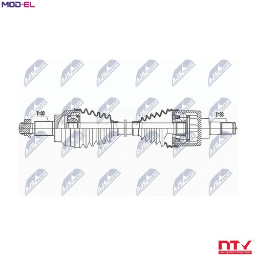 Drive shaft npw 018 - drive, for