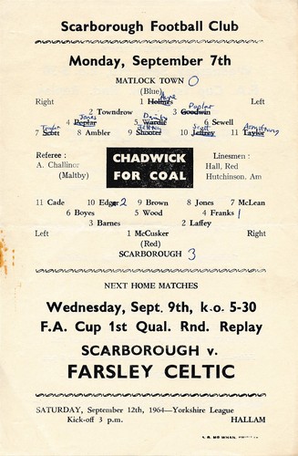 Scarborough matlock town - v,