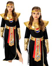 Black Pharaoh Costume Girls