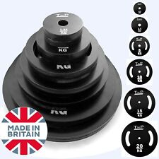 Steel Olympic Weight Plates Disc Weights Plate for EZ Barbell Dumbbell Bar Set