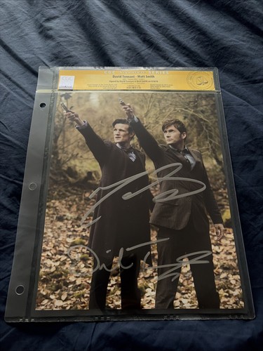 Cgc david tennant matt smith - cgc,