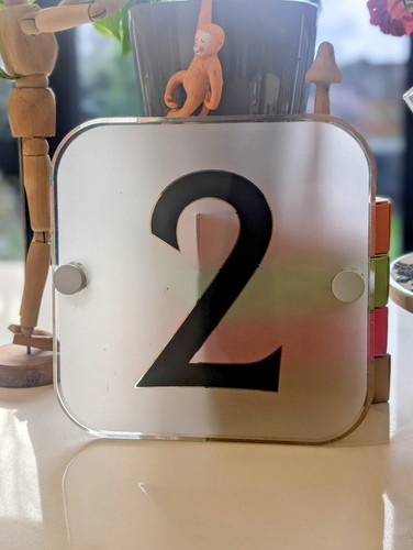 House number classic braille - house,