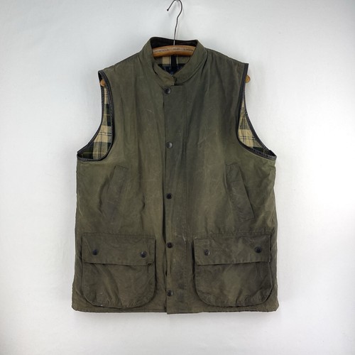 Barbour wax gilet mens - mens, xl