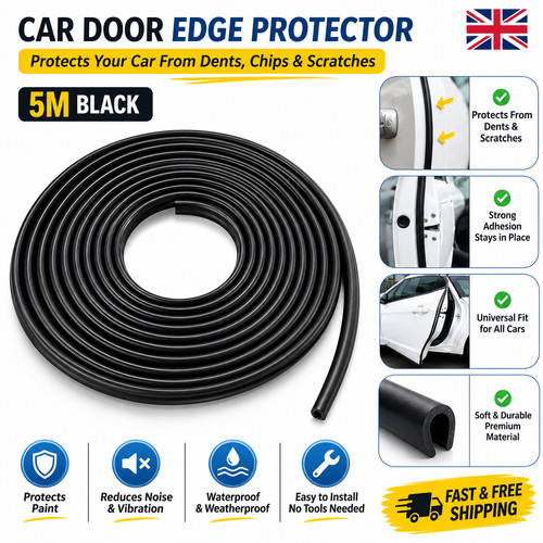 Rubber car door - 5m,