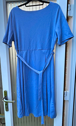 Avon blue jersey dress - blue,