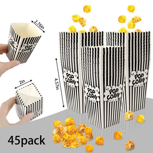 Mini paper popcorn - bags,, small