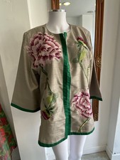 Indigo Moon Beige Jacket Size