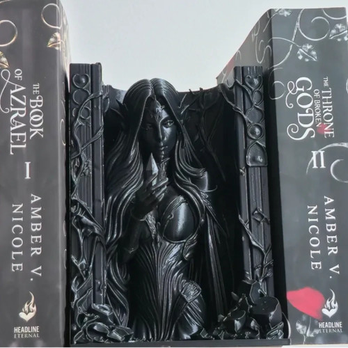Dark elf gothic book - elf, nook