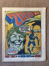 2000AD #77 VGC 1978 Green Giant "Banned Issue" Judge Dredd, Great Colours