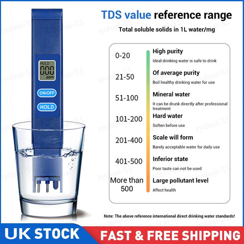 Tds digital water - tds,