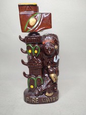 Vintage fire water totem - water, pole