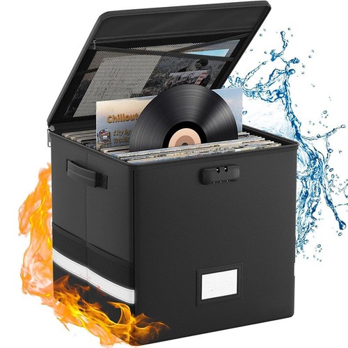Fireproof document box with - box,