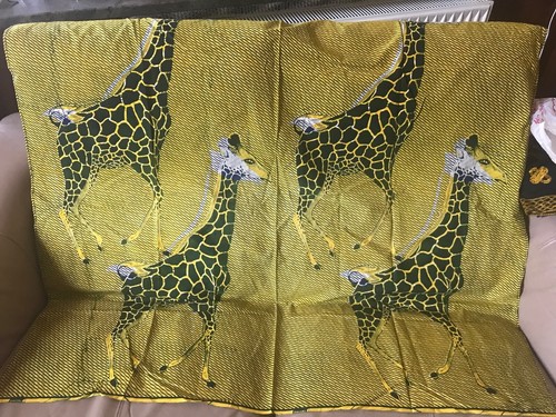 African giraffe print fabric - giraffe,