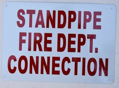 Standpipe fire department - standpipe,