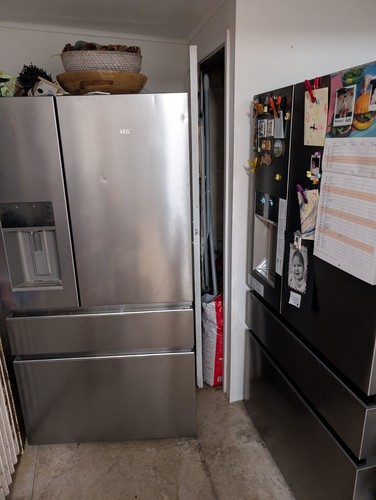 Aeg american fridge - american, freezer