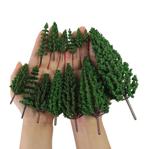 Model pine trees - trees, deep
