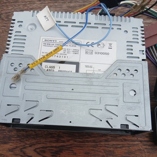 Sony car radio and - , player