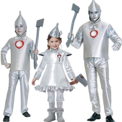 Kids tin man costume - tin,