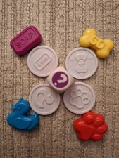 Soggy Doggy Spare Playing Pieces, Dice, Counters