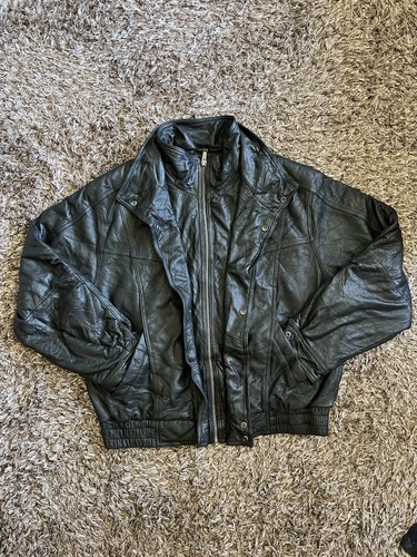 Wilsons black genuine leather - wilsons,