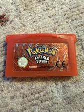Pokémon Fire Red Genuine