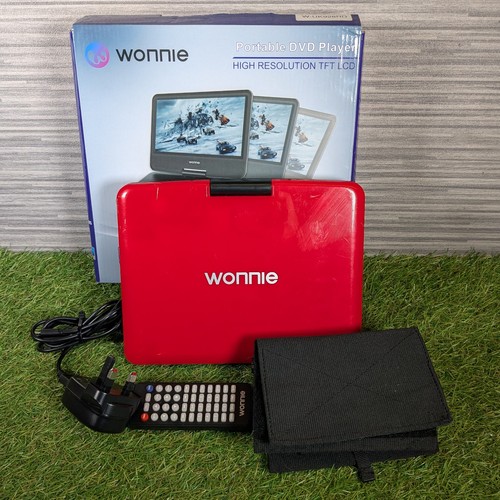 Wonnie 928 red portable dvd - w-928,