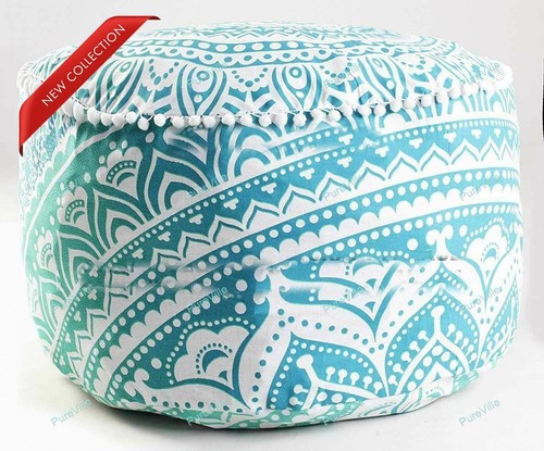 Indian ottoman round mandala - indian,