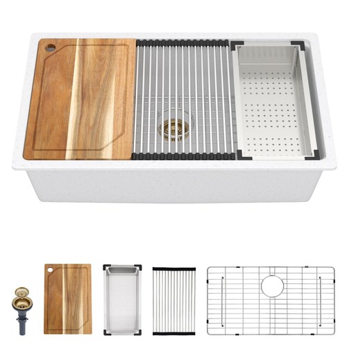 Talllor granite kitchen - kitchen, sink