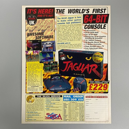 Atari jaguar bit - uk, 64-bit