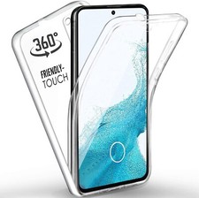 360°Full Protection Clear Silicone Case Cover For Samsung Galaxy S8 S9 S10 PLUS