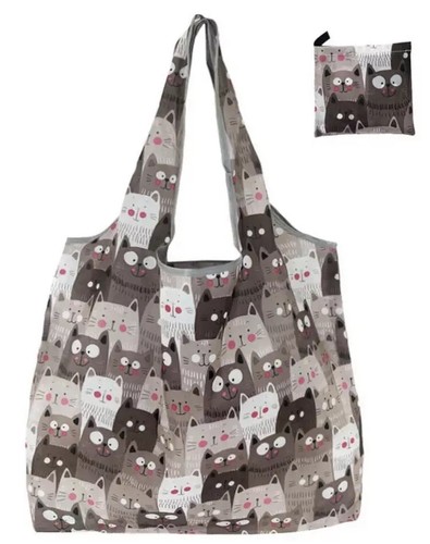 Cartoon cats foldable shopping - foldable,