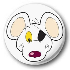 Dangermouse  25mm 1" Button