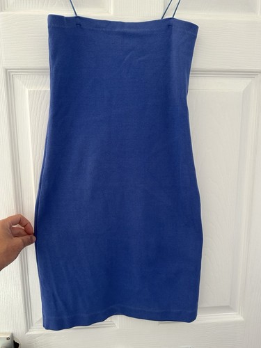 Zara womens blue stretch - zara,