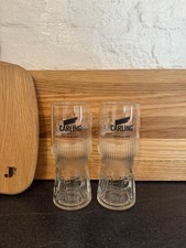 Carling pint glass new x - carling,