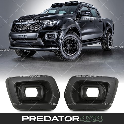 Black fog light covers plastic - fog,