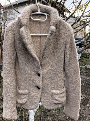 Women marc cain blazer beige - blazer,