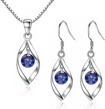 925 Silver Jewellery Set for